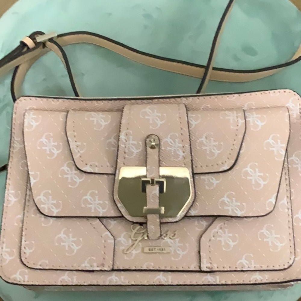 Guess pink bag